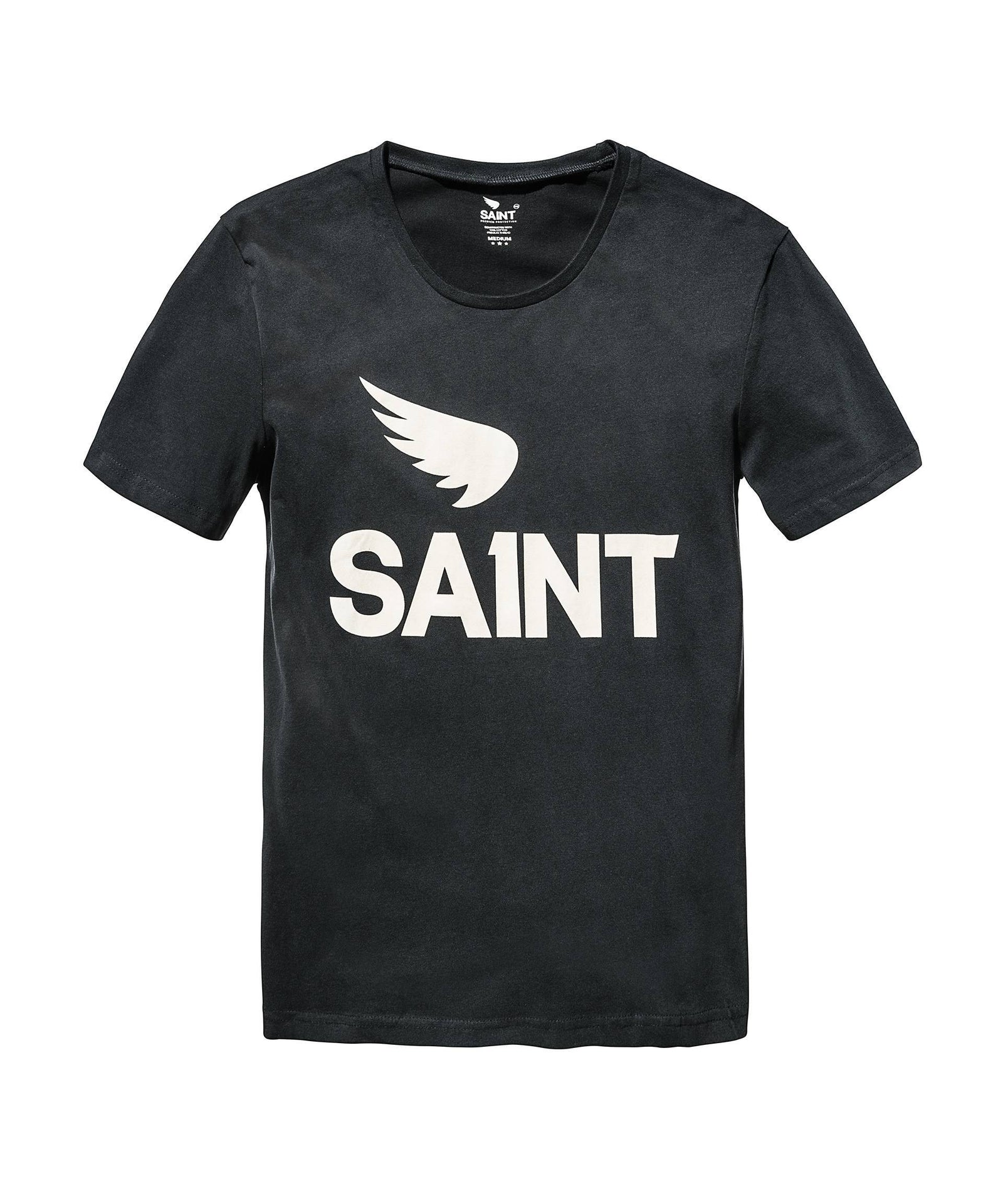 SA1NT Number 1 Tee - Black