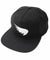 SA1NT 3D Embroidered Wing Patch Snapback - Black