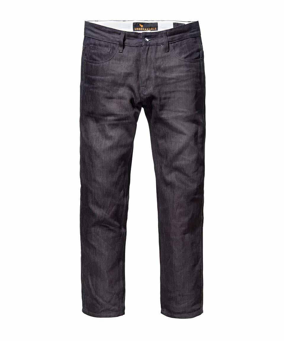 Unbreakable Relaxed Straight Jeans - Jet Black Indigo