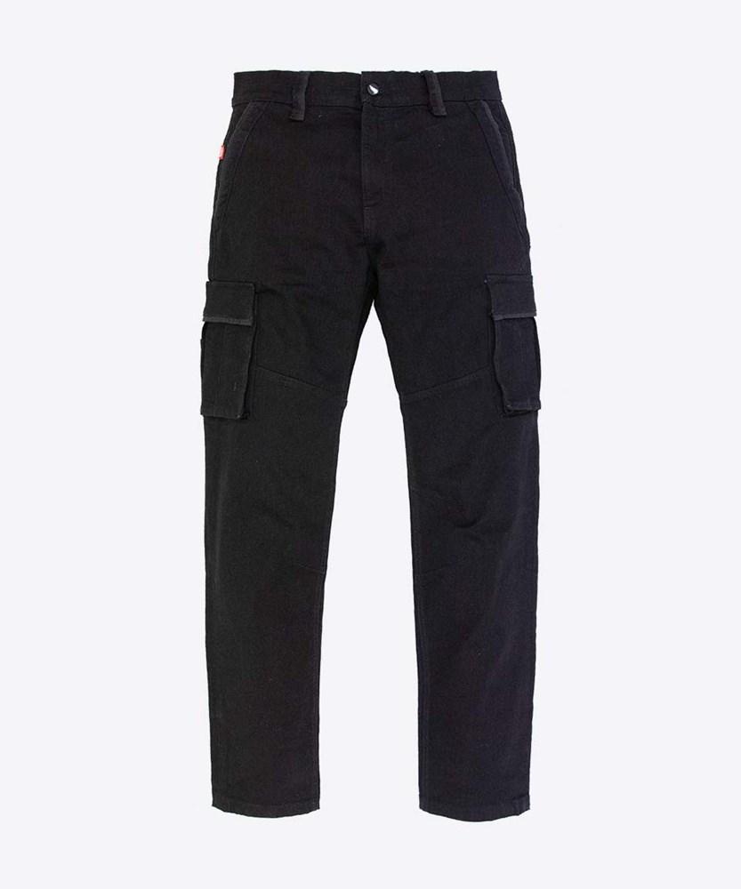 Utility Cargo Jeans - Black