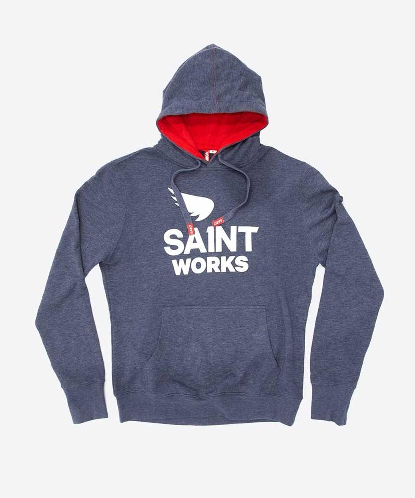 Logo Hoodie - Navy Marle